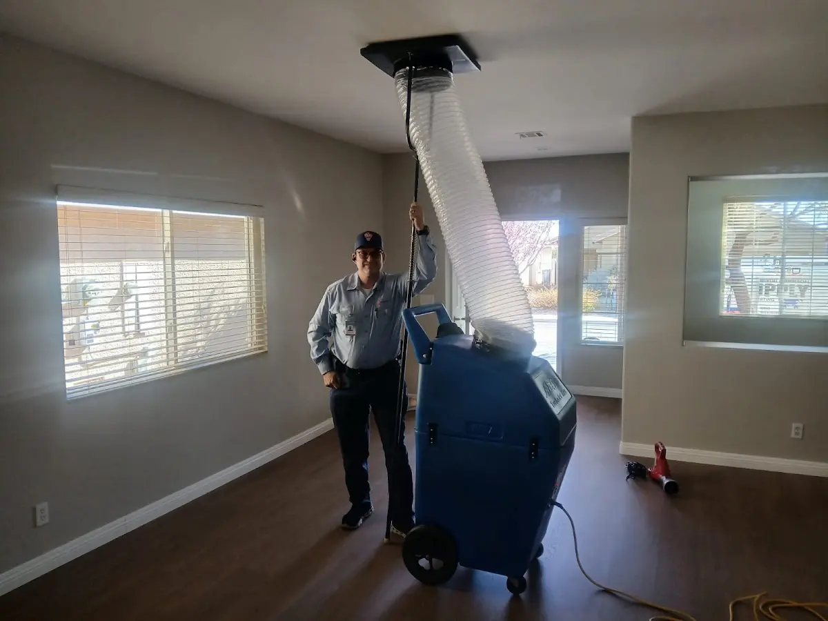 Professional Dryer Vent Cleaning work inside a Waikoloa Village home